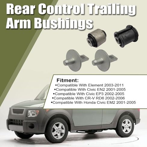 Priprilod Control Control Leating Leghings متوافق مع Honda Civic 2001-2005 ، CR-V 2002-2006 ، Element 2003-2011# 52370-S5A-030 52364-S5A-004 in Kuwait