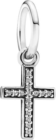 925 Sterling Silver Charm Golden Family Tree Sparkling Cross Cute Dragon Charms Fits Bracelets Necklace Pendant Bead Jewelry Gift for Women Family Friends in Kuwait
