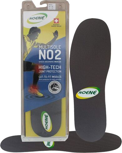 Noene® Universal NO2 (الحجم 2: الرجال 9½ -16/ النساء 10½-17) العلامة التجارية كما رأينا في Shark Tank Gray in Kuwait