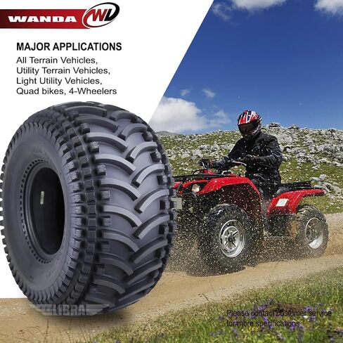 Wanda 2 New ATV Tires 22x11-8 22x11x8 4PR - 10135 in Kuwait
