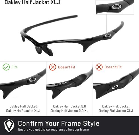 عدسات استبدال Revant لـ Oakley Half Jacket XLJ (Fit Asian) in Saudi Arabia