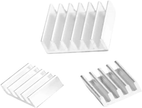 3pcs + Adhesive 3 Heatsink Cooler Pure Aluminum Heat Sink Set Kit Radiator for 2 B New 2025 Arrival High Reliable Electronic Component, Precision, Stable Performance in Saudi Arabia