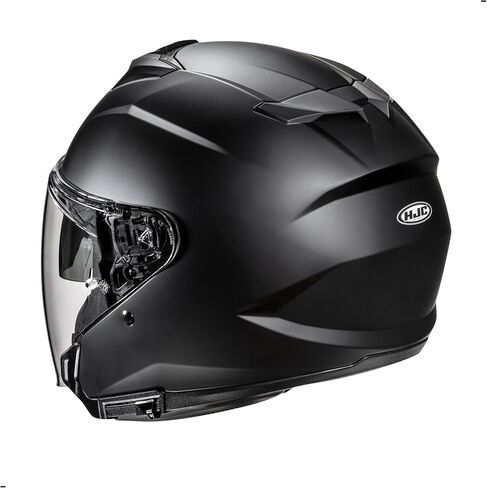 HJC i31 Solid Open Face Motorcycle Helmet, DOT Approved (Black, X-Large) in Saudi Arabia