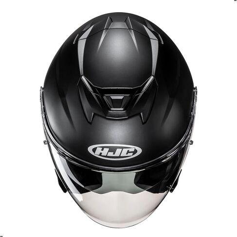 HJC i31 Solid Open Face Motorcycle Helmet, DOT Approved (Black, X-Large) in Saudi Arabia