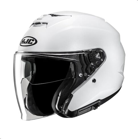 HJC i31 Solid Open Face Motorcycle Helmet, DOT Approved (Black, X-Large) in Saudi Arabia