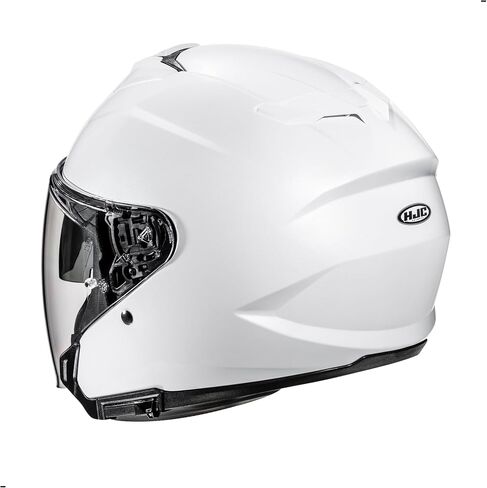 HJC i31 Solid Open Face Motorcycle Helmet, DOT Approved (Black, X-Large) in Saudi Arabia