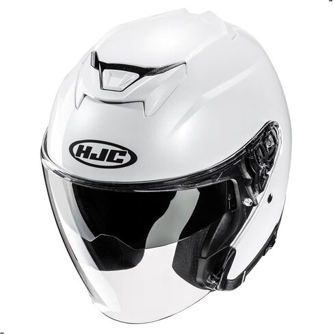 HJC i31 Solid Open Face Motorcycle Helmet, DOT Approved (Black, X-Large) in Saudi Arabia