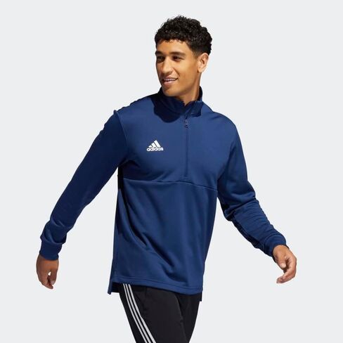 adidas Team Issue 1/4 Zip Sweatshirt Men's, Blue, Size M in Saudi Arabia