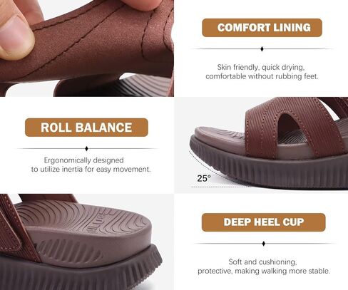 KuaiLu Womens Fashion Orthotic Slides Thick Cushion Recovery Sandals Ladies Slip On Walking Sandles With Comfortable Plantar Fasciitis Arch Support Indoor Outdoor in Saudi Arabia