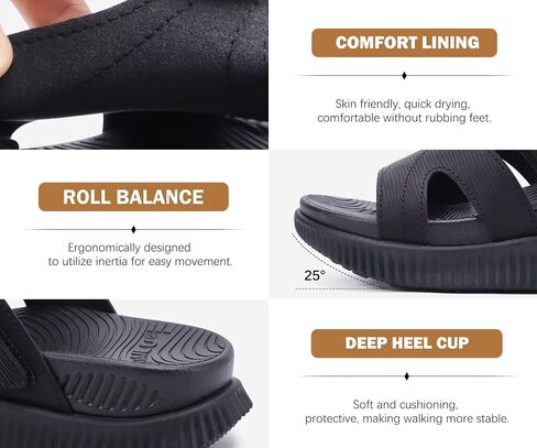 KuaiLu Womens Fashion Orthotic Slides Thick Cushion Recovery Sandals Ladies Slip On Walking Sandles With Comfortable Plantar Fasciitis Arch Support Indoor Outdoor in Saudi Arabia