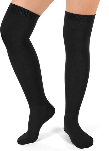Hicarer 6 Pairs High Baseball Socks over Knee Football Softball Sock Youth Combo Long Sport Men Tube Socks Women in Saudi Arabia