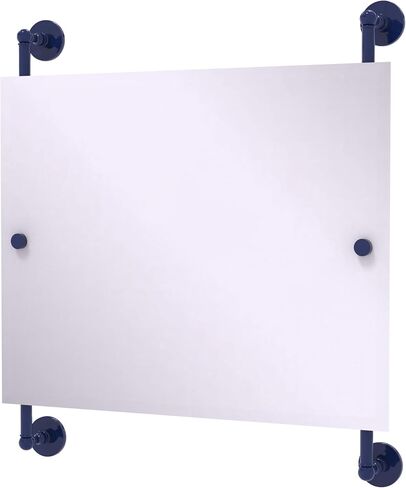 Allied Brass P1000-27-93-SFG Prestige Skyline Landscape Rectangular Frameless Rail Mounted Mirror, Sea Foam Green in Saudi Arabia