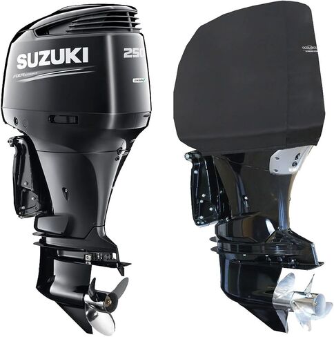 Oceansouth Custom Fit Cowling Storage Covers for Suzuki Outboard Engine (DF250AP,DF300AP V6 4.0L (from 2012 to 2024)) (for Storage only) in Saudi Arabia
