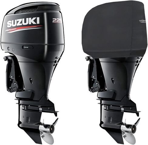 Oceansouth Custom Fit Cowling Storage Covers for Suzuki Outboard Engine (DF250AP,DF300AP V6 4.0L (from 2012 to 2024)) (for Storage only) in Saudi Arabia