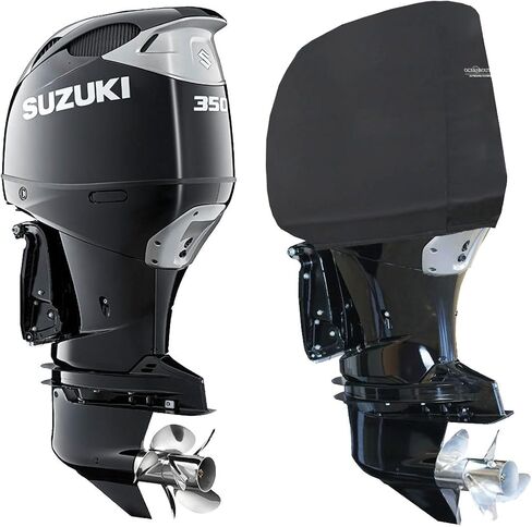 Oceansouth Custom Fit Cowling Storage Covers for Suzuki Outboard Engine (DF250AP,DF300AP V6 4.0L (from 2012 to 2024)) (for Storage only) in Saudi Arabia