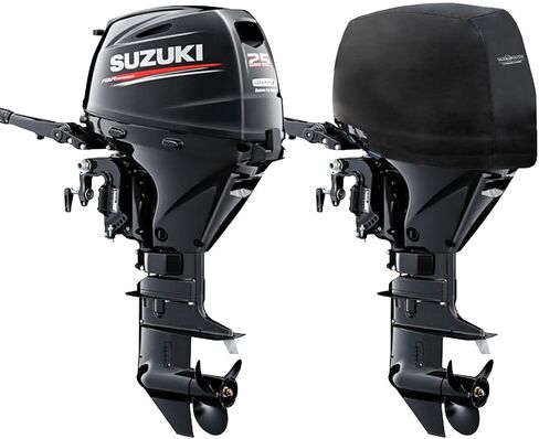 Oceansouth Custom Fit Cowling Storage Covers for Suzuki Outboard Engine (DF250AP,DF300AP V6 4.0L (from 2012 to 2024)) (for Storage only) in Saudi Arabia
