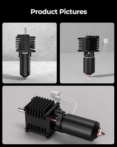 مجموعة أدوات التسخين السيراميكية الرسمية Creality Ender 3 V3/3 V3 Plus، مع فوهة مدمجة، تدعم درجة حرارة عالية 300 درجة مئوية وطباعة عالية السرعة 600 مم/ثانية 60 وات مجموعة Hotend سريعة in Saudi Arabia