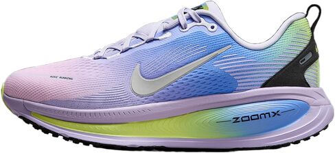 Nike Vomero 18 SE Road Rown Shoes (IB5169-500 ، Amethyst Tint/Cynangeas/Phantom/Metallic Silver) in Saudi Arabia