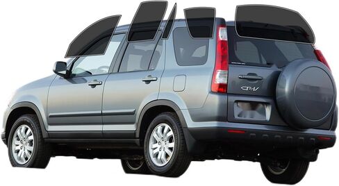 Precut Windows Tint Film All Sides Sun Sun Flocking Protection Privacy Anti Shatter Glass 2 Ply Film أي طقم الظل الصبغة لـ Honda CRV 2002-2006 in Kuwait