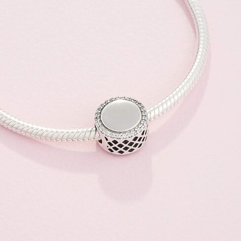 Pandora Charm - أساور لحظات متوافقة - مجوهرات للنساء - هدية للنساء في حياتك - مصنوعة من الفضة الإسترليني والزركونيا المكعبة in Saudi Arabia