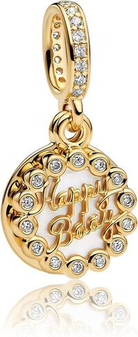 Annmors Gold Charms for Bracelets Family Heart Mom Daughter Dangle Pendants for Women Bracelet & Necklace in Kuwait