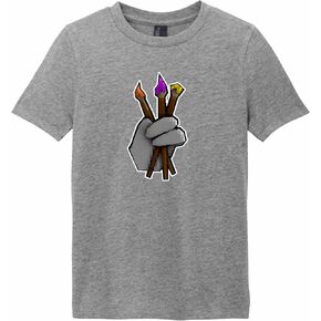 Youth Gorilla Illustrator Finger Painter T-Shirt in Saudi Arabia