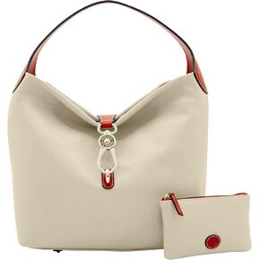 مجموعة Dooney & Bourke Handbag & Wallet ، وحقيبة كتف شعار Pebble Grain Leather و Coin للنساء in Kuwait