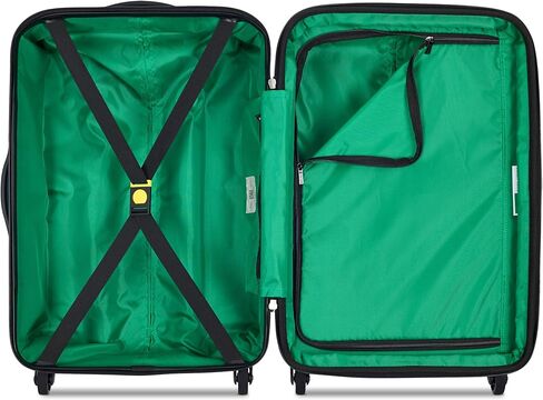 ألوان United من Benetton Hardside Hardside أمتعة قابلة للتوسيع مع عجلات الدوران ، الأزرق الفاتح ، والتحقق من 29 بوصة in Saudi Arabia