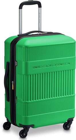 ألوان United من Benetton Hardside Hardside أمتعة قابلة للتوسيع مع عجلات الدوران ، الأزرق الفاتح ، والتحقق من 29 بوصة in Saudi Arabia