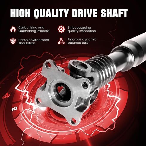 Rear Complete Drive Shaft Assembly Fit for Jeep Grand Cherokee 2005-2010, for Commander 2006-2010, V6 3.7L 4WD/AWD, for NV140 Transfer Case, Prop Driveshaft Replace for ‎52853006AB in Saudi Arabia