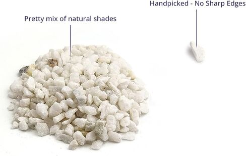 Royal Imports 5LBS River Rocks Decorative Ornamental Pebbles, Garden Landscaping Stones, Natural Gravel Filler for Plants, Vases, Succulents, Home Decor, Arts, Crafting, Animal Habitat - Small Black in Kuwait