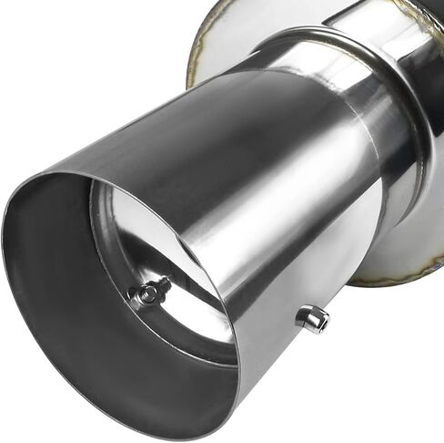 نظام العادم Catback المواصفات D متوافق مع 2005-2010 Scion TC الفولاذ المقاوم للصدأ in Kuwait