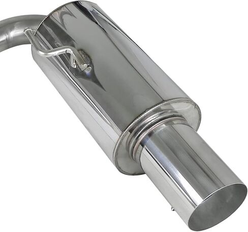 نظام العادم Catback المواصفات D متوافق مع 2005-2010 Scion TC الفولاذ المقاوم للصدأ in Kuwait