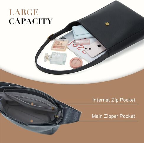 Missnine Hobo Bag Purses and Handbags for Women Top Handle Handbags with Pocket Zipper in Saudi Arabia