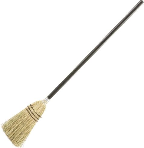 Rubbermaid Commercial Products Lobby Straw/Corn Broom, Brown, 38-Inch, Indoor/Outdoor Broom for Courtyard/Garage/Lobby/Mall/Office in Saudi Arabia