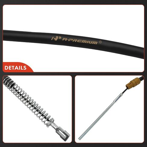 تجميع كبل الفرامل على جانب البورصة A-Premium و Massenger Sotfer Cable متوافق مع طرازات شيفروليه ، GMC ، بويك وزحل: Traverse 2009-2011 in Kuwait