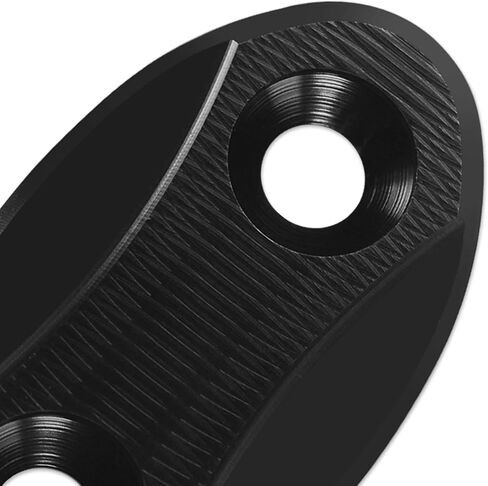 MFGZD Mirror Block Off Base Plates,2 PCS Black CNC Aluminum Motorcycle Mirror Block Off Plates Compatible With S1000RR 2009-2018 in Kuwait