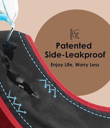 Period Underwear for Women, Leak-proof Reusable High Waisted Briefs Menstrual Panties, Heavy Flow, Cotton 3 Pack in Saudi Arabia