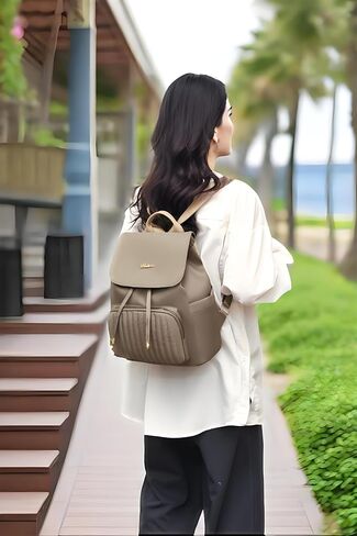 Mini Backpack Purse for Women, Small Nylon Backpacks Purse Ladies Backpacks Women Cute Mini Travel Daily College Bag (Black) in Saudi Arabia