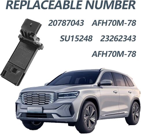 Mass Air Flow Sensor, Mass Airflow Sensor Replacement for 23262343, Compatible with Buick Enclave Escalade, Cadillac ATS XTS, Chevy Suburban 1500 2500HD 3500HD in Saudi Arabia