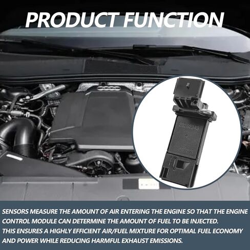 Mass Air Flow Sensor, Mass Airflow Sensor Replacement for 23262343, Compatible with Buick Enclave Escalade, Cadillac ATS XTS, Chevy Suburban 1500 2500HD 3500HD in Saudi Arabia