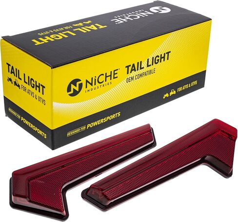 NICHE Brake Tail Light Pair For Polaris RZR XP 4 1000 Turbo S 2414012 2414013 in Saudi Arabia