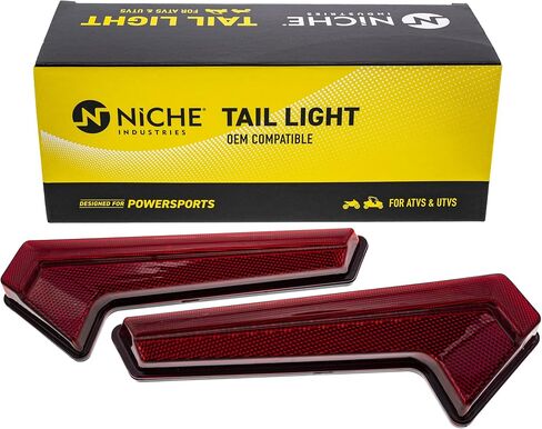 NICHE Brake Tail Light Pair For Polaris RZR XP 4 1000 Turbo S 2414012 2414013 in Saudi Arabia