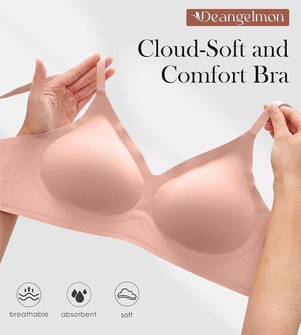 المرأة غير سلسة حمالات الصدر لا underwire usp up bras comfort v neck bra bra wireless bralett in Kuwait