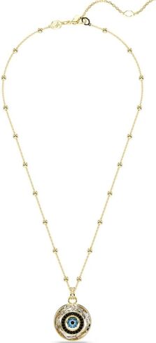 SWAROVSKI Symbolica pendant Evil eye, Medium, Multicolored, Gold-tone plated in Saudi Arabia