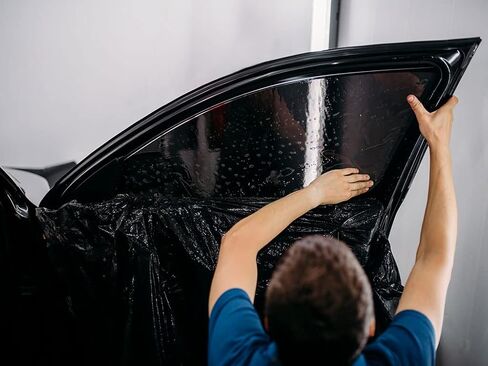 Rvinyl Window Tint Kit Compatible with Jeep Cherokee 2014-2023 - Black 20% - Single Ply No Bubble Film - Do it Yourself Vehicle Front Precut Kit in Saudi Arabia