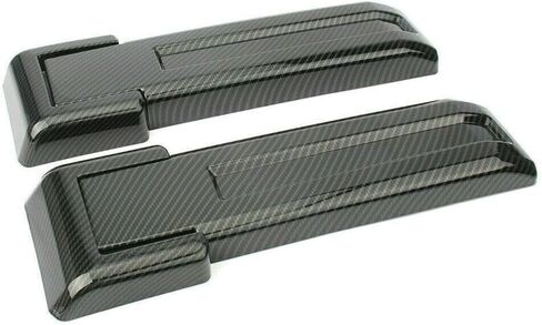 Tailgate Hinge Cover Molding Trim Jku Carbon Fiber for Jeep for Wrangler 2007-2017 Rear Upper,Exterior THCMTFJWJJ2CF in Saudi Arabia