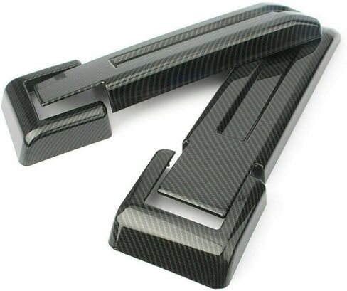 Tailgate Hinge Cover Molding Trim Jku Carbon Fiber for Jeep for Wrangler 2007-2017 Rear Upper,Exterior THCMTFJWJJ2CF in Saudi Arabia