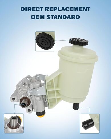 مضخة توجيه Power ECCPP تناسب RAM 2500 3500 4500 5500 2011-2012 L6 6.7L استبدال 920-0154 in Saudi Arabia