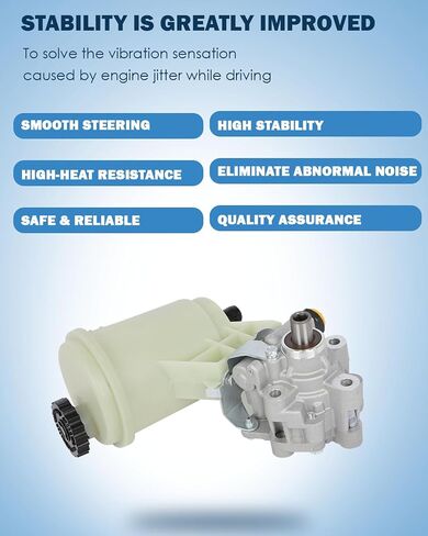 مضخة توجيه Power ECCPP تناسب RAM 2500 3500 4500 5500 2011-2012 L6 6.7L استبدال 920-0154 in Saudi Arabia